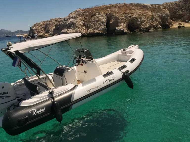 Vermietung Schlauchboot Ranieri mit Führerschein