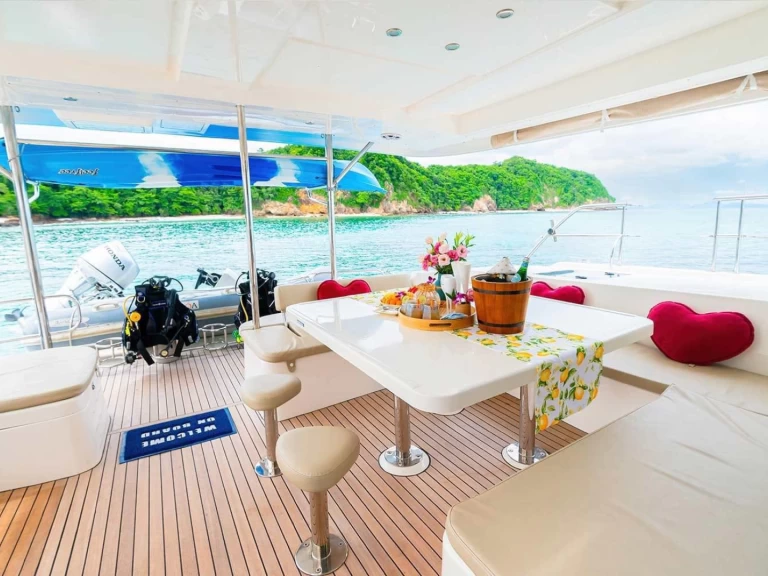 Bootsverleih Leopard Leopard 51 Powercat Ao Chalong Samboat