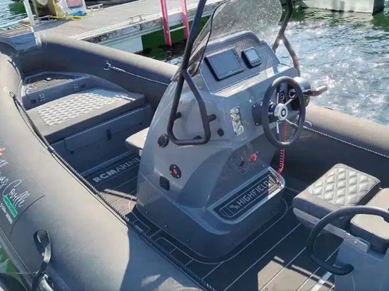 Schlauchboot mieten in Cogolin - Highfield 700 THOMAS COVILLE