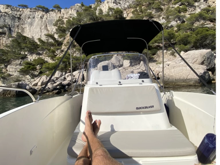 Motorboot mieten in La Ciotat - Quicksilver Activ 555 Open