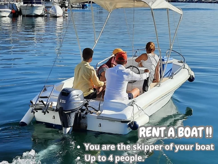 Motorboot mit oder ohne Skipper Astec mieten in Fuengirola
