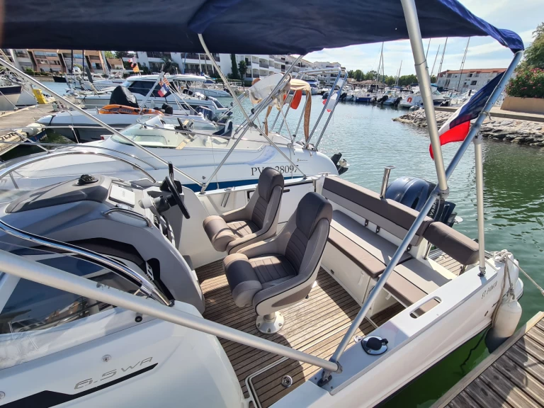 Vermietung Motorboot Jeanneau mit Führerschein