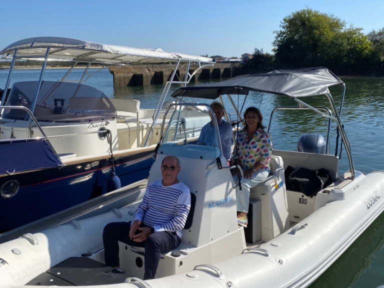 Schlauchboot mit oder ohne Skipper Zodiac mieten in Arcachon