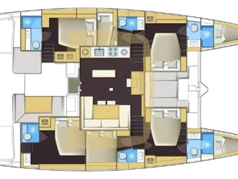 Ein Lagoon Lagoon 52 F mieten in Sant Antoni de Portmany