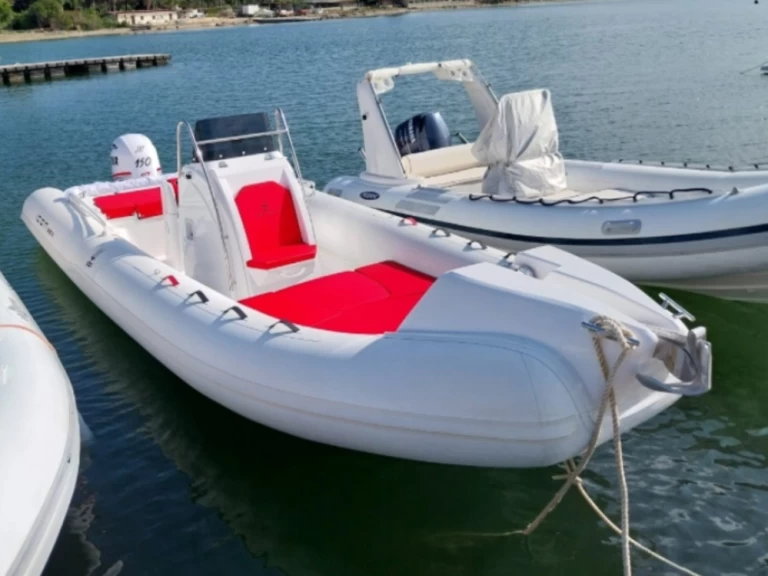 Vermietung Schlauchboot icon mit Führerschein