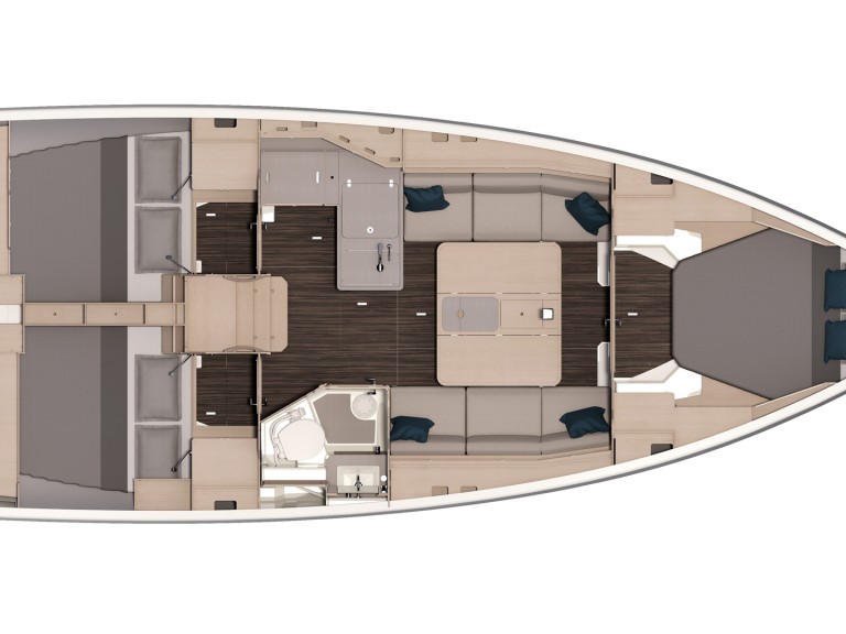Segelboot mieten in Sant Antoni de Portmany - Dufour Dufour 37