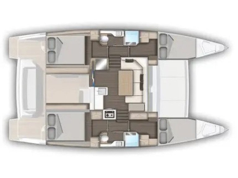 Katamaran mit oder ohne Skipper Aventura mieten in Álimos