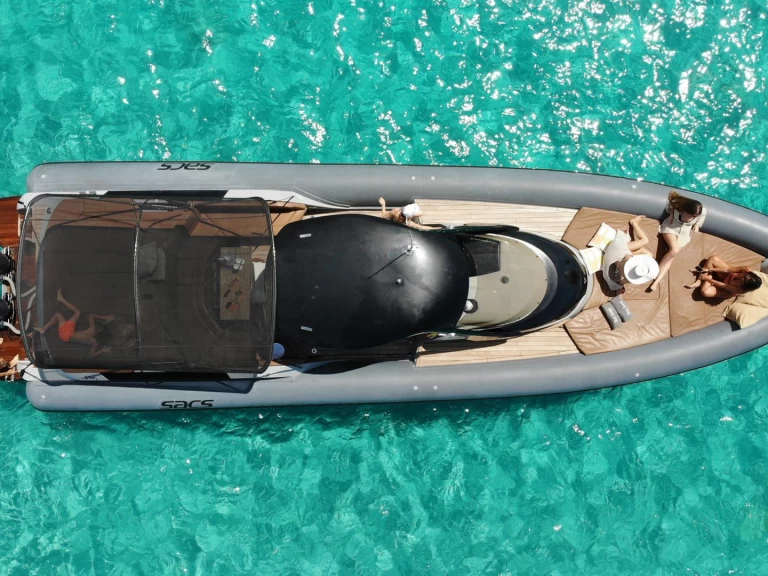 Motorboot mit oder ohne Skipper Sacs mieten in Ibiza Town