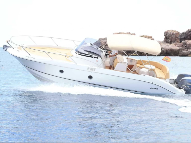 YachtCharter in Ibiza Town - Sessa Marine Key Largo 30 auf SamBoat