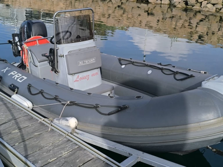 Schlauchboot mit oder ohne Skipper 3dtender mieten in Trébeurden