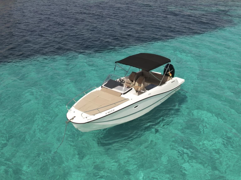 Boot mieten Cambrils günstig Activ 755 Sundeck