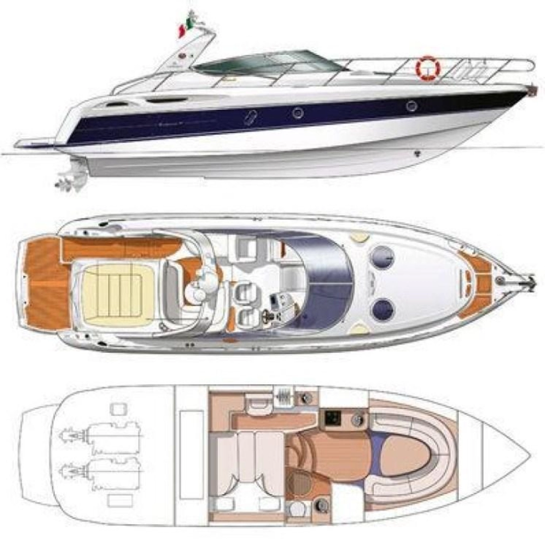 Motorboot mit oder ohne Skipper Cranchi mieten in Porto-Vecchio