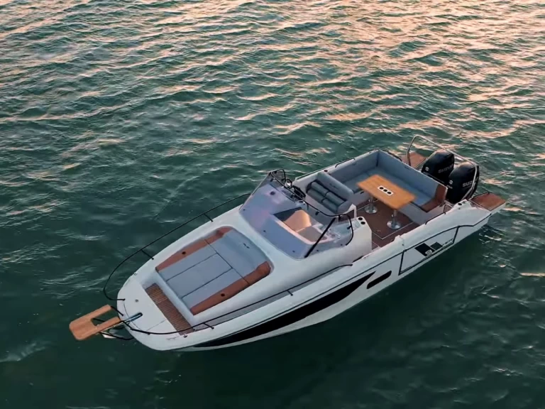 Boot mieten Santa Eulària des Riu günstig FLYER 9 SUNdeck