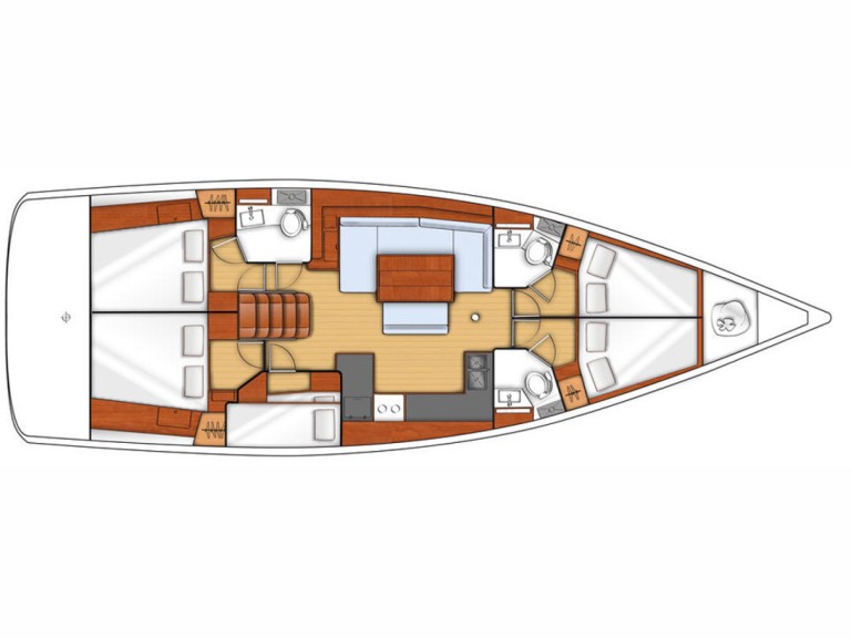 Bénéteau Oceanis 48 mieten Álimos