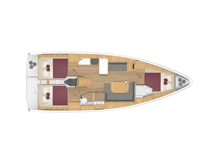 Vermietung Segelboot Bavaria mit Führerschein
