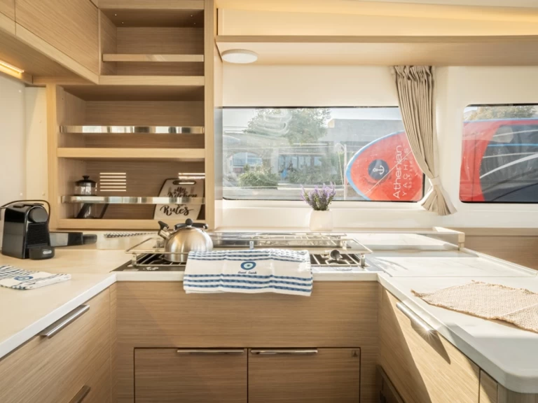 Boot mieten Piso Livadi günstig Lagoon 46