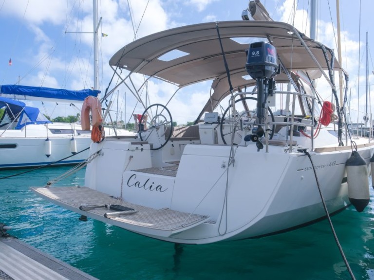 Bootsverleih Jeanneau Sun Odyssey 449 Parish of Saint George Samboat