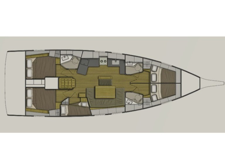 YachtCharter in Álimos - Bénéteau Oceanis 46.1 10 pax auf SamBoat