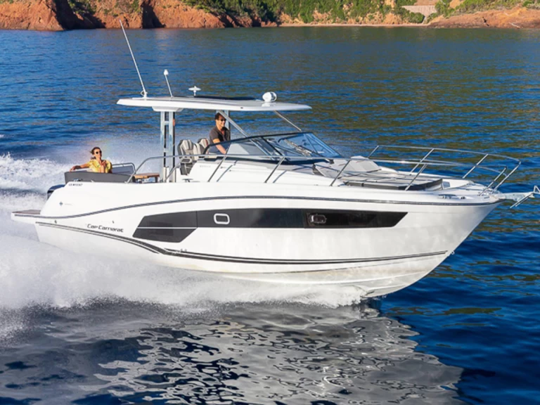 Vermietung Motorboot Jeanneau mit Führerschein