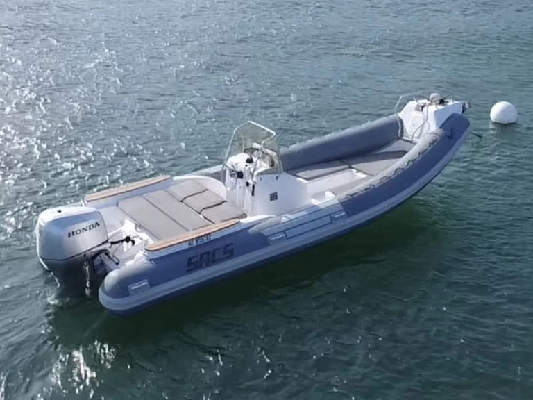 Vermietung Schlauchboot Sacs mit Führerschein