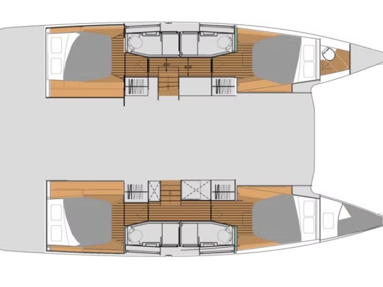 Bootsverleih Fountaine Pajot Elba 45 Road Town Samboat