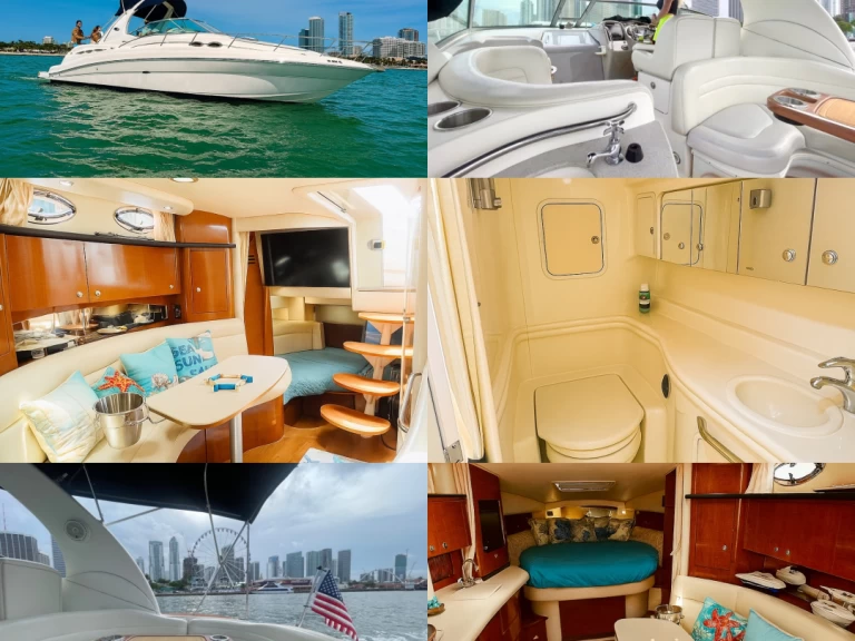 Motorboot mieten in Miami - Sea Ray Sundancer 37