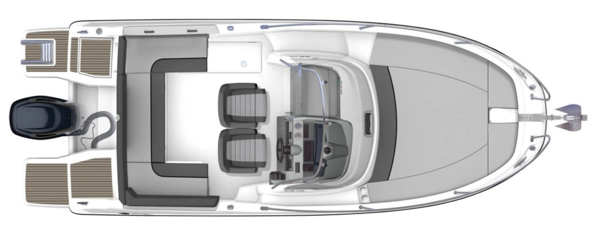 Boot mieten Antibes günstig Cap Camarat 6.5 WA Serie 3