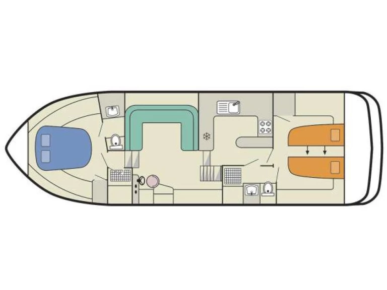 Boot mieten Branges günstig Royal Mystique A
