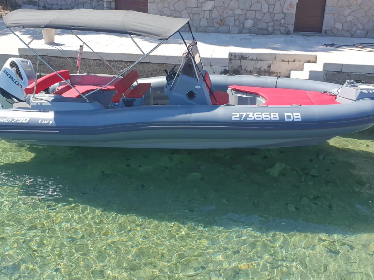 Schlauchboot mieten in Marina Frapa Dubrovnik zum besten Preis