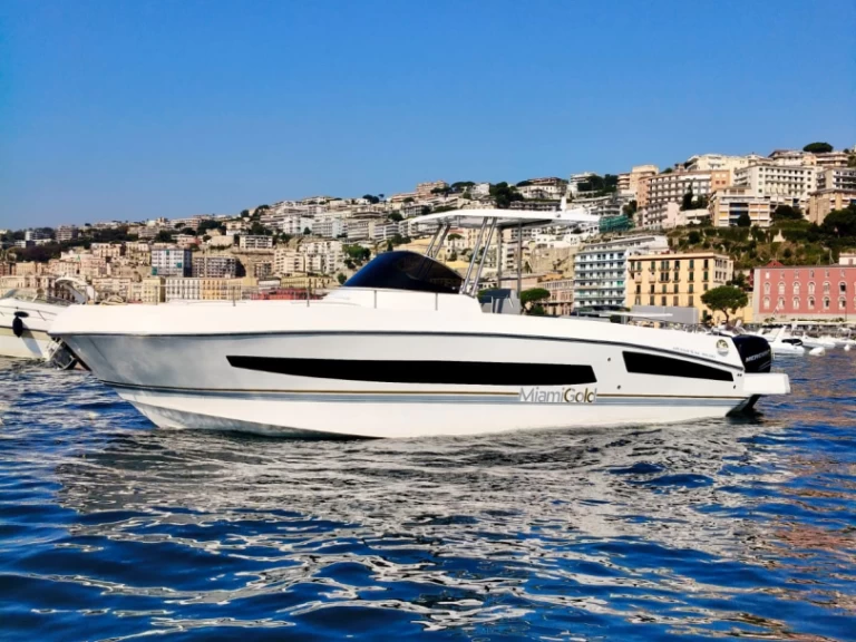 Motorboot mieten in Neapel - MIAMI GOLD  33 WALK AROUND