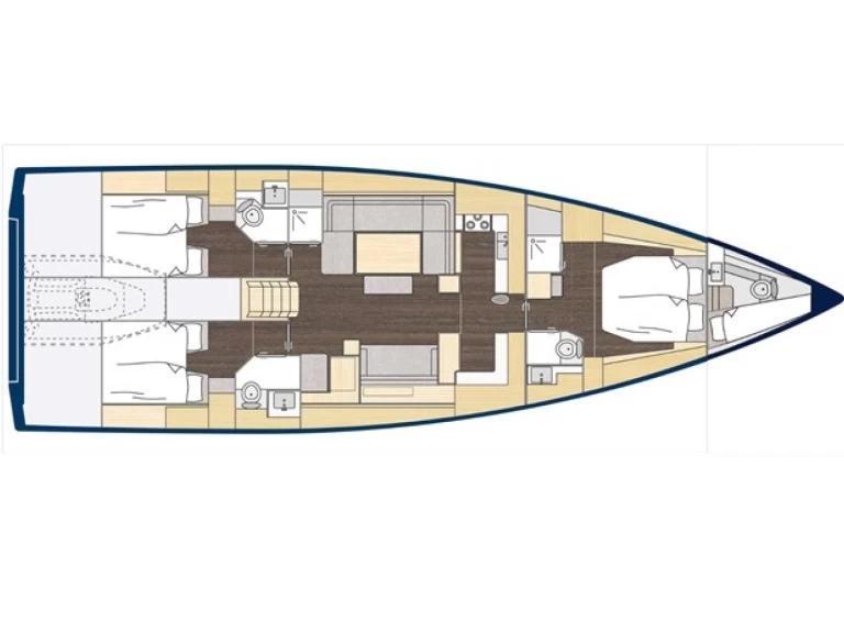 YachtCharter in Préveza - Bavaria Bavaria C57 Style auf SamBoat