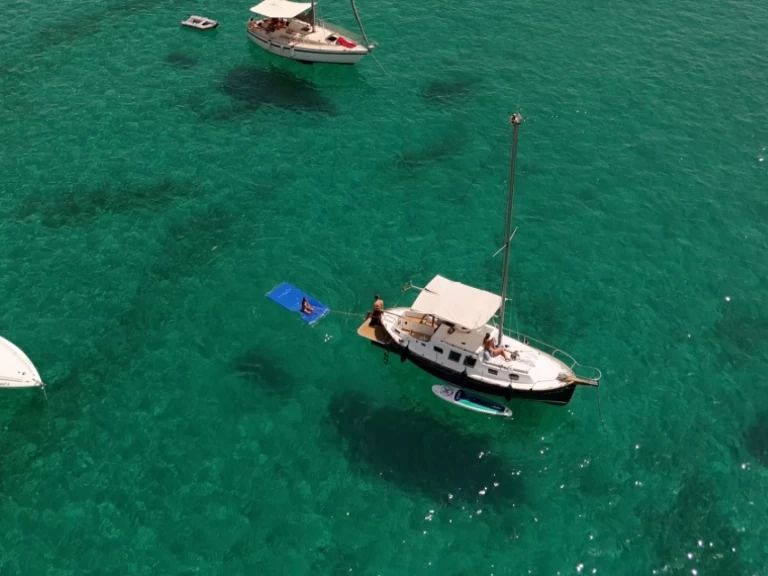 Vermietung Motorboot Llaut Myabca mit Führerschein