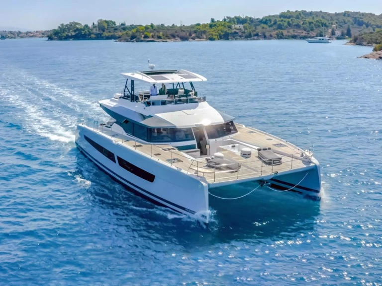 Yacht mieten in Gouviá - Fountaine Pajot Fountaine Pajot Power 67