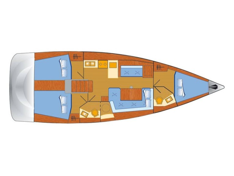 Vermietung Segelboot Bénéteau mit Führerschein