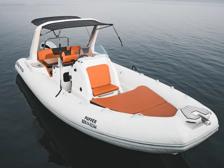 Vermietung Motorboot Zodiac mit Führerschein