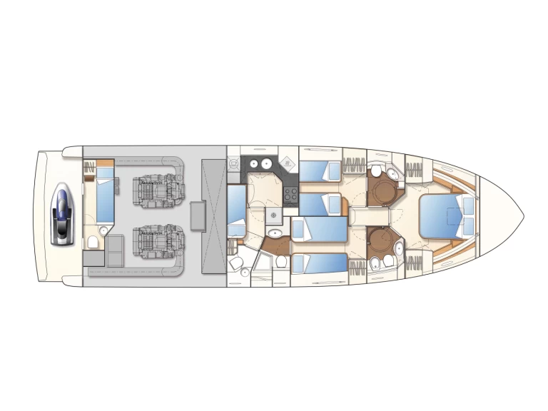 Ferretti Ferretti 550 mieten Panaji