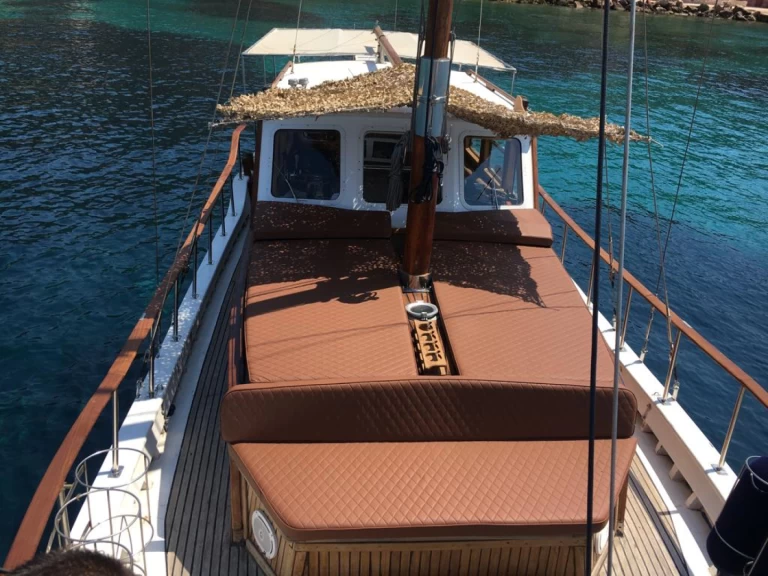 Bootsverleih Custom Made Wooden greek Athen Samboat