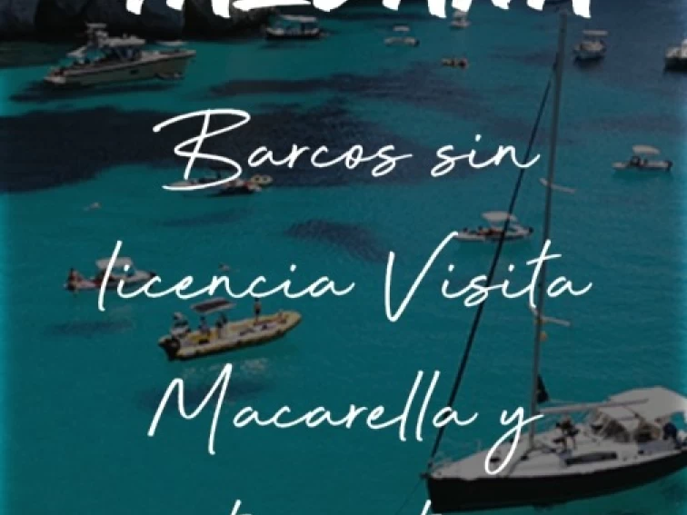 Motorboot mit oder ohne Skipper Compass mieten in Cala Galdana