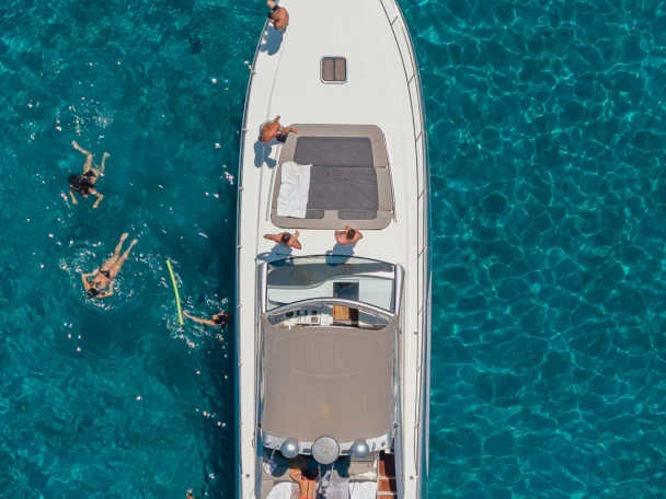 Vermietung Motorboot Alfamarine mit Führerschein