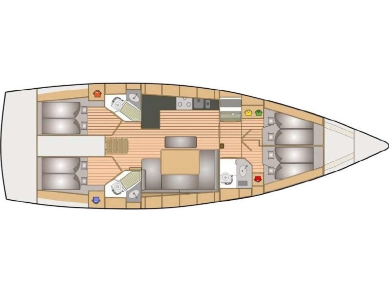 Bavaria Cruiser 46 mieten Barcelona