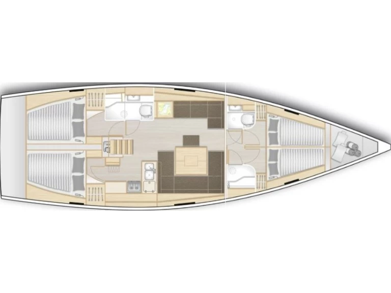 Hanse Hanse 458 mieten Lefkáda