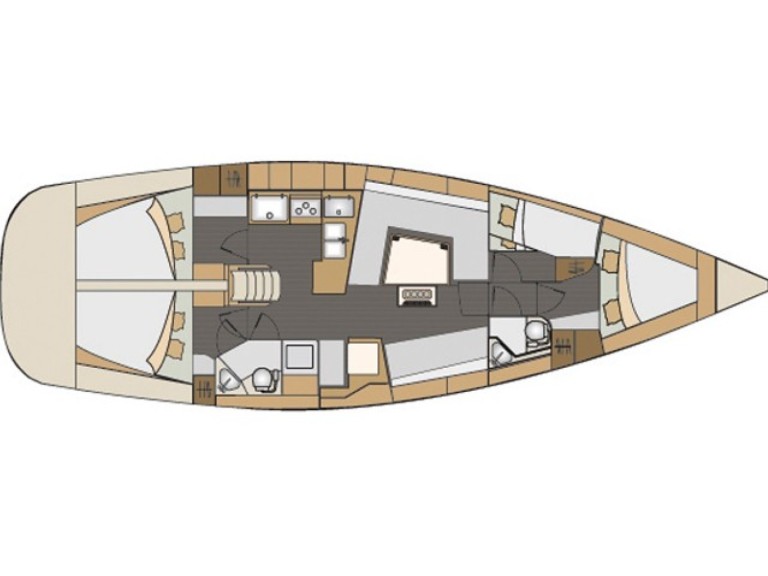 Segelboot mieten in Lefkáda - Elan Impression 45