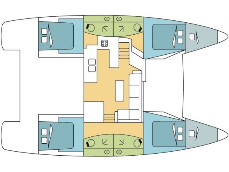 Katamaran mit oder ohne Skipper Fountaine Pajot mieten in Hyères