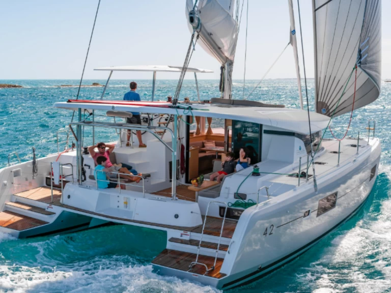 Ein Lagoon Lagoon 42 mieten in Pointe-à-Pitre