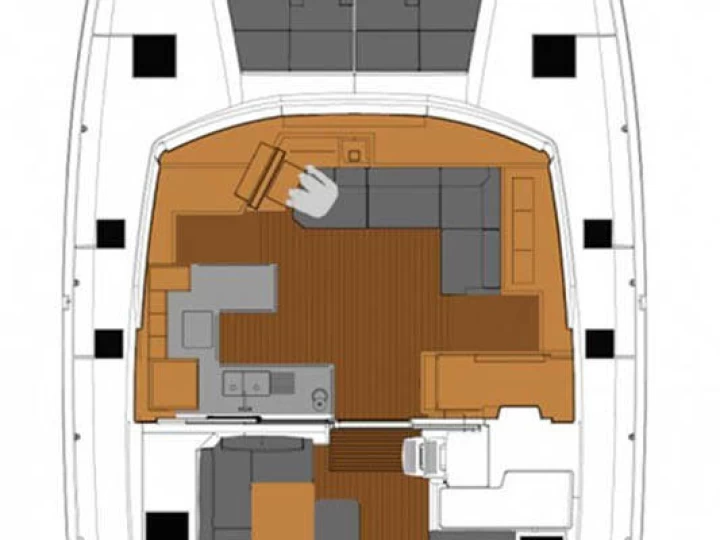 Ein Fountaine Pajot Astrea 42 mieten in Pointe-à-Pitre