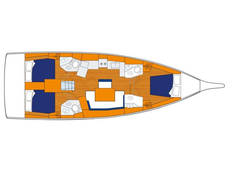 Vermietung Segelboot Bénéteau mit Führerschein