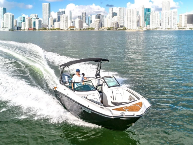 Vermietung Motorboot Monterey mit Führerschein