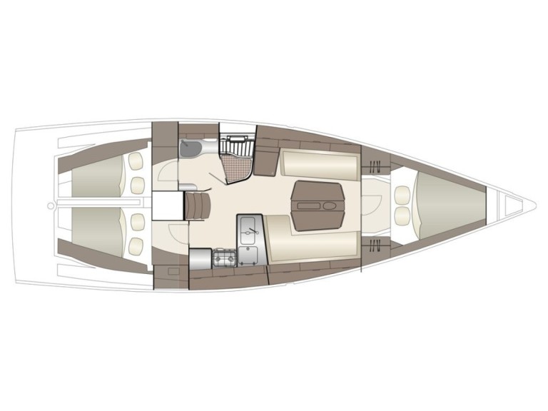 Segelboot mit oder ohne Skipper Dehler mieten in Punat