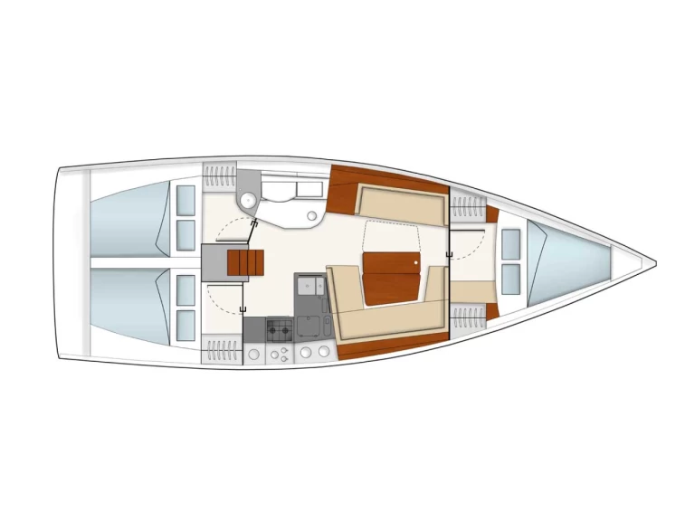 Segelboot mieten in Sámi - Hanse Hanse 385