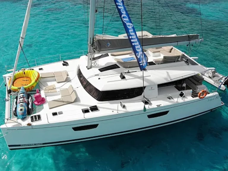 Katamaran mieten in Lefkáda - Fountaine Pajot Saba 50